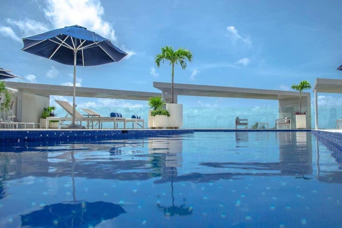 1 Rec. | A Pasos De La Playa | Roof C/Vista Al Mar Lägenhet Playa del Carmen Exteriör bild