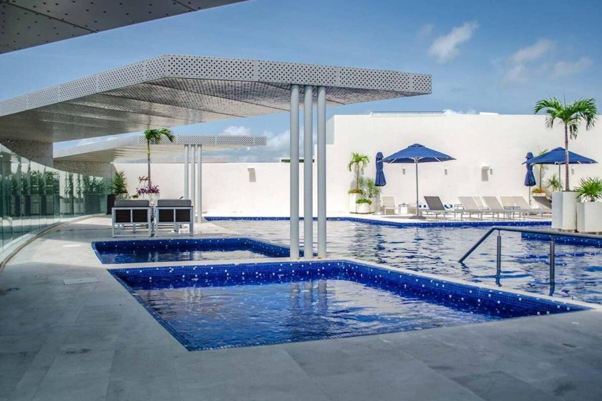 1 Rec. | A Pasos De La Playa | Roof C/Vista Al Mar Lägenhet Playa del Carmen Exteriör bild