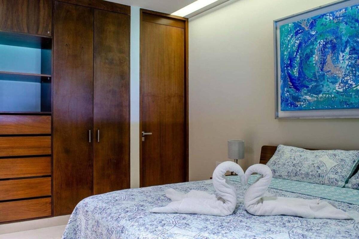 1 Rec. | A Pasos De La Playa | Roof C/Vista Al Mar Lägenhet Playa del Carmen Exteriör bild